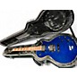 Used Epiphone Prophecy Les Paul Custom Plus blue Solid Body Electric Guitar