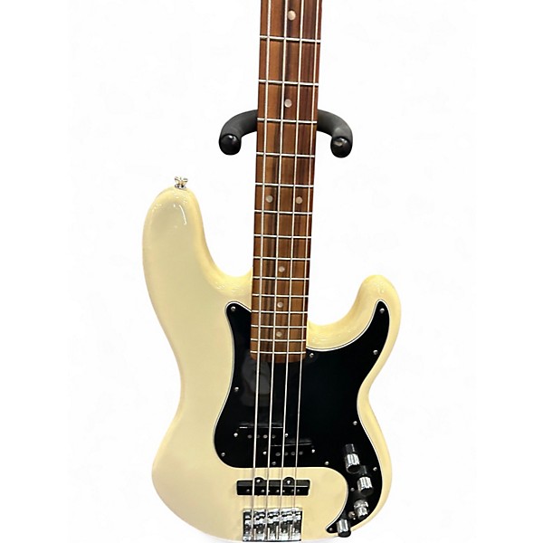 Used Fender Player Precision Bass white Electric Bass Guitar