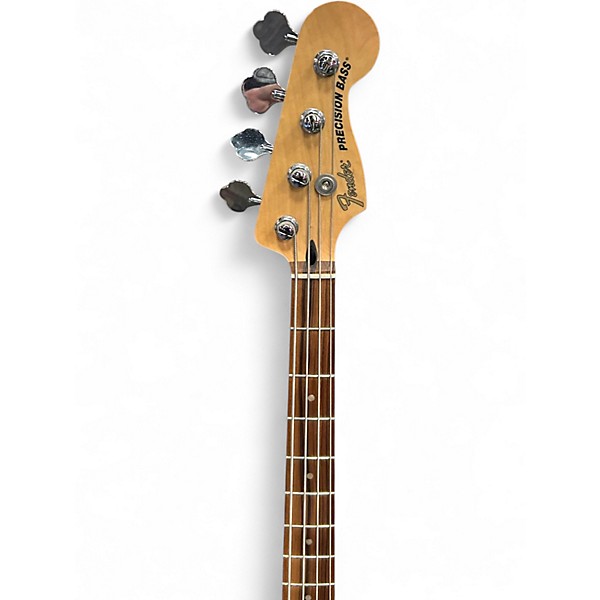 Used Fender Player Precision Bass white Electric Bass Guitar