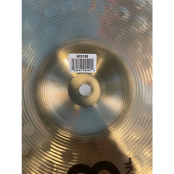 Used MEINL 10in HCS Splash Cymbal