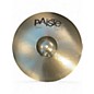 Used Paiste 14in 101 BRASS HIHAT PAIR Cymbal thumbnail