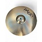 Used Paiste 14in 101 BRASS HIHAT PAIR Cymbal
