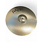 Used Paiste 14in 101 BRASS HIHAT PAIR Cymbal
