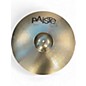 Used Paiste 14in 101 BRASS HIHAT PAIR Cymbal