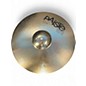 Used Paiste 14in 101 BRASS HIHAT PAIR Cymbal