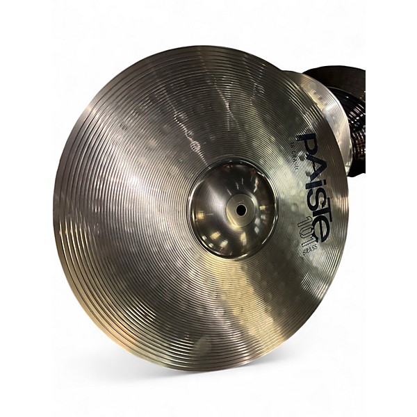 Used Paiste 16in 101 BRASS CRASH Cymbal