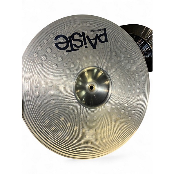 Used Paiste 16in 101 BRASS CRASH Cymbal