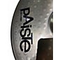 Used Paiste 16in 101 BRASS CRASH Cymbal