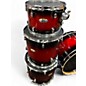 Used Pearl 4 Piece DECADE SHELL PACK RED Drum Kit