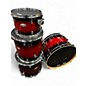 Used Pearl 4 Piece DECADE SHELL PACK RED Drum Kit