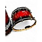 Used Pearl 4 Piece DECADE SHELL PACK RED Drum Kit