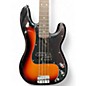 Used 2024 Fender Player II Precision 3 Color Sunburst Electric Bass Guitar