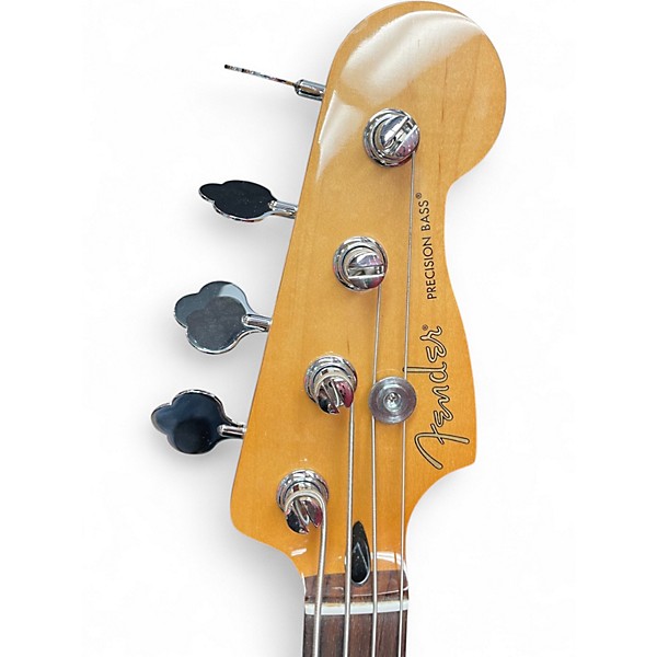 Used 2024 Fender Player II Precision 3 Color Sunburst Electric Bass Guitar
