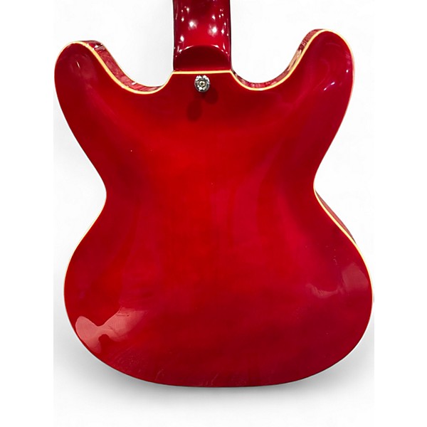 Vintage 2023 Grote 335 Red Hollow Body Electric Guitar