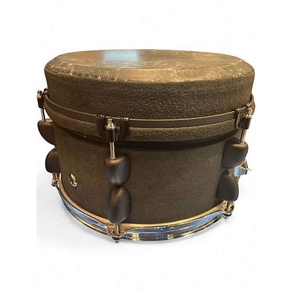 Used Remo 12in MONDO SNARE Black Earth Drum