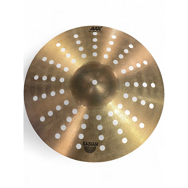 Used SABIAN 16in AAX AERO CRASH Cymbal