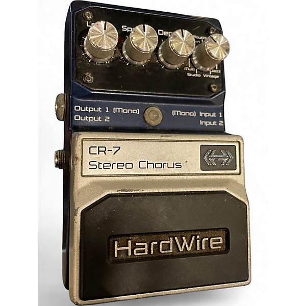 Used DigiTech HardWire Series CR7 Stereo Chorus Effect Pedal