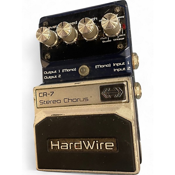 Used DigiTech HardWire Series CR7 Stereo Chorus Effect Pedal