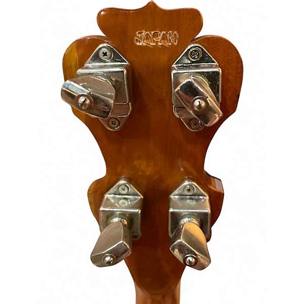 Used Aria Bowtie Deluxe Natural Banjo