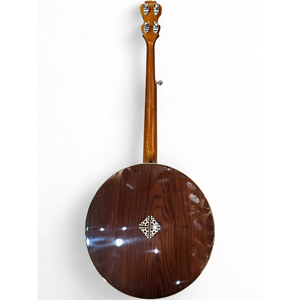 Used Aria Bowtie Deluxe Natural Banjo