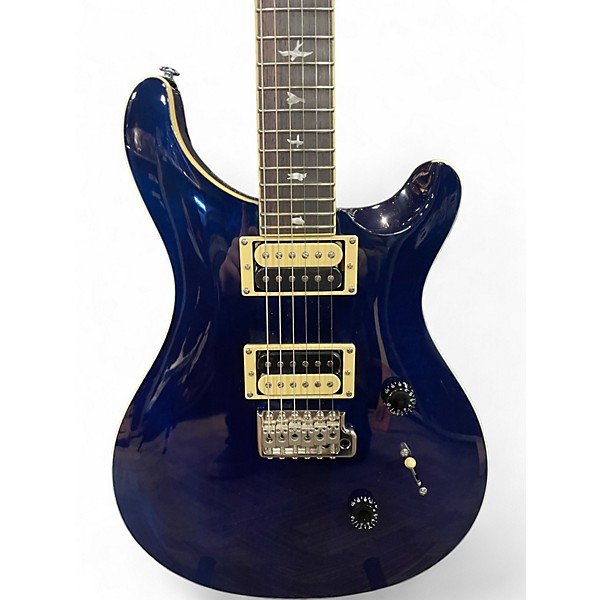 Used PRS SE Standard 24 Blue Solid Body Electric Guitar