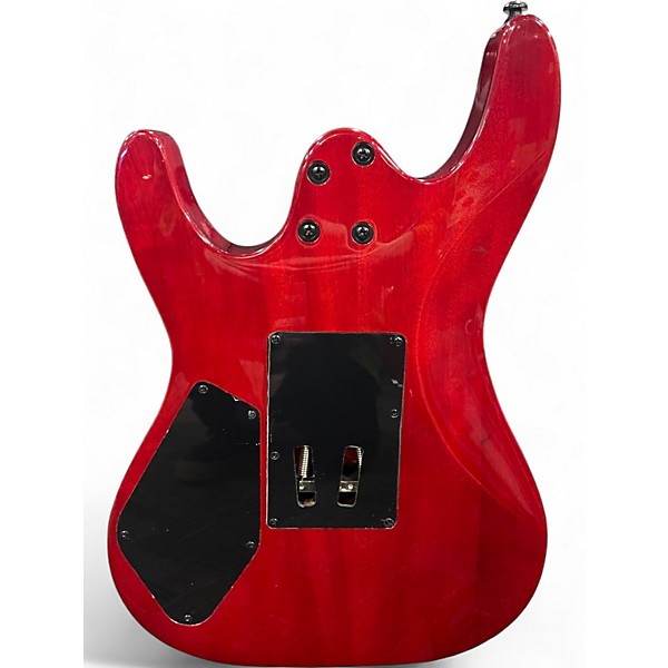 Used Kramer Striker HSS Jumper Red Solid Body Electric Guitar