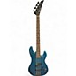 Used Charvel 3B Cobalt Blue Electric Bass Guitar thumbnail