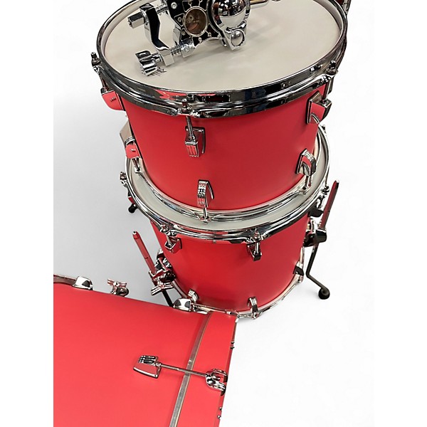 Used 2024 Ludwig 3 Piece NUESONIC Pink Drum Kit