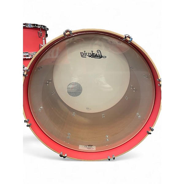 Used 2024 Ludwig 3 Piece NUESONIC Pink Drum Kit