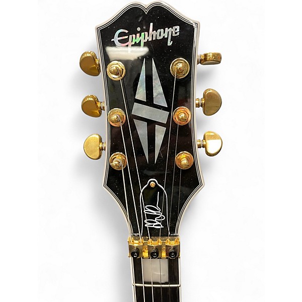 Used Epiphone Les Paul Alex Lifeson Ruby Solid Body Electric Guitar