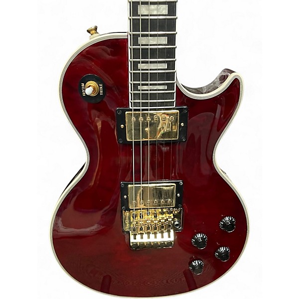 Used Epiphone Les Paul Alex Lifeson Ruby Solid Body Electric Guitar