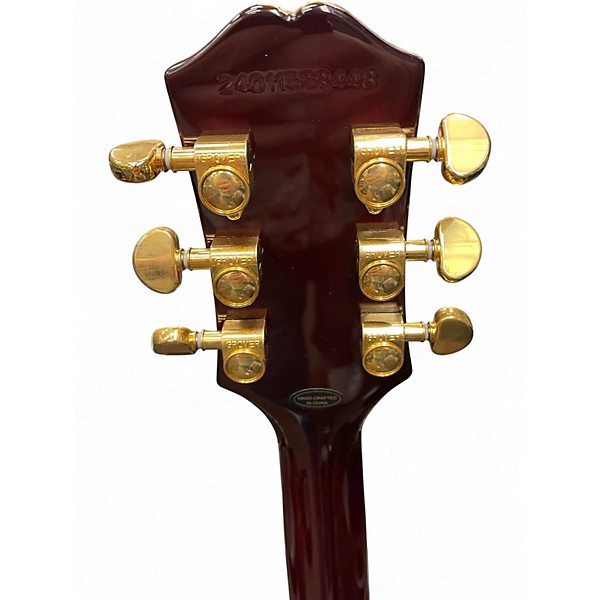 Used Epiphone Les Paul Alex Lifeson Ruby Solid Body Electric Guitar