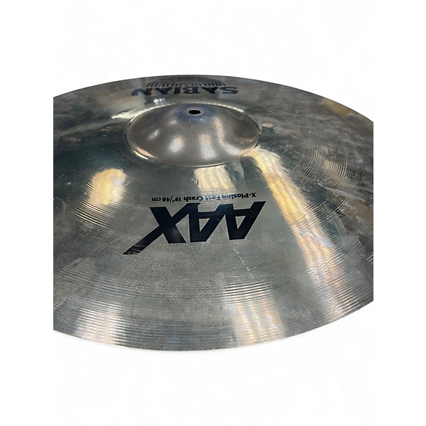 Used SABIAN 19in AAX Xplosion Fast Crash Cymbal