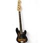 Used Squier Precision Bass Sunburst Electric Bass Guitar thumbnail