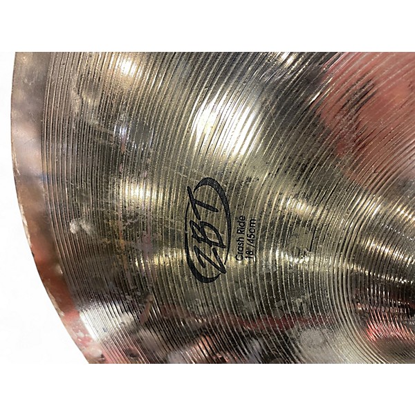 Used Zildjian 18in ZBT Crash Ride Cymbal
