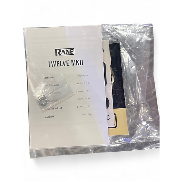 Used RANE TWELVE MK2 USB Turntable