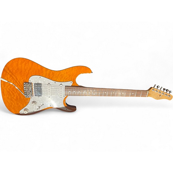 Used Tagima Stella DW Trans Orange Solid Body Electric Guitar