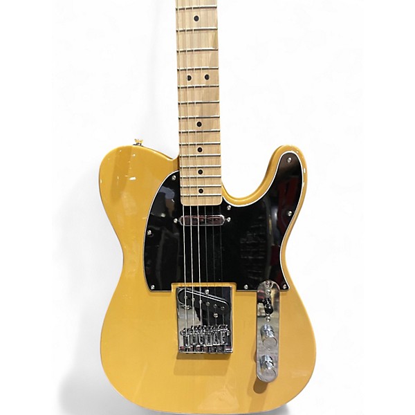 Used Squier telecaster Natural Solid Body Electric Guitar
