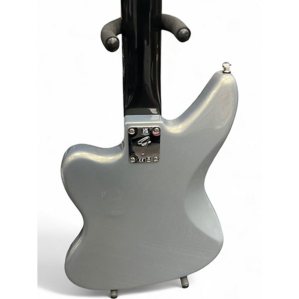 Used Partscaster pj bass Silver Electric Bass Guitar