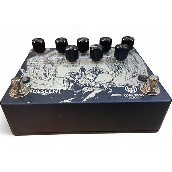 Used Walrus Audio Descent Reverb Effect Pedal