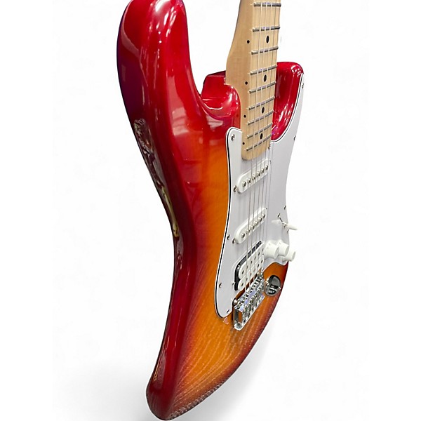 Used Squier Affinity Stratocaster FMT Sienna Sunburst Solid Body Electric Guitar