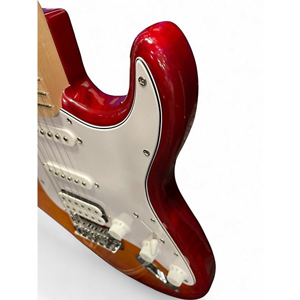 Used Squier Affinity Stratocaster FMT Sienna Sunburst Solid Body Electric Guitar