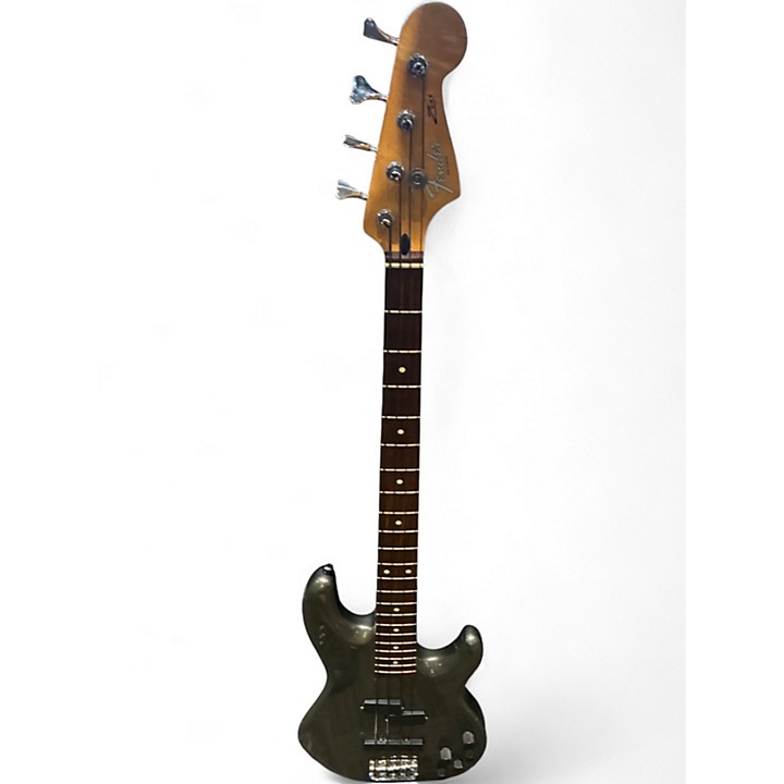 美品 Fender Mexico Deluxe Zone Bass グレー Used Fender ZONE PJ BASS Bass Guitar Silver/Gray 4-String