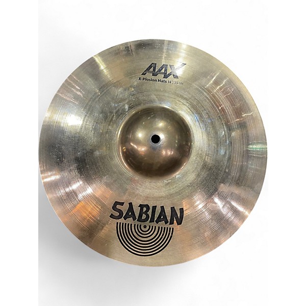Used SABIAN 14in AAX Xplosion Hi Hat Pair Cymbal