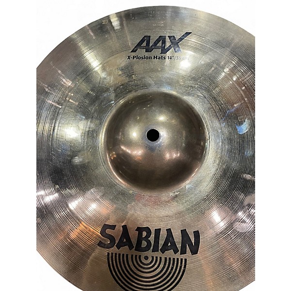 Used SABIAN 14in AAX Xplosion Hi Hat Pair Cymbal