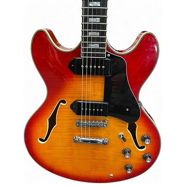 Used Sire LARRY CARLTON H7 Cherry Sunburst Hollow Body Electric Guitar
