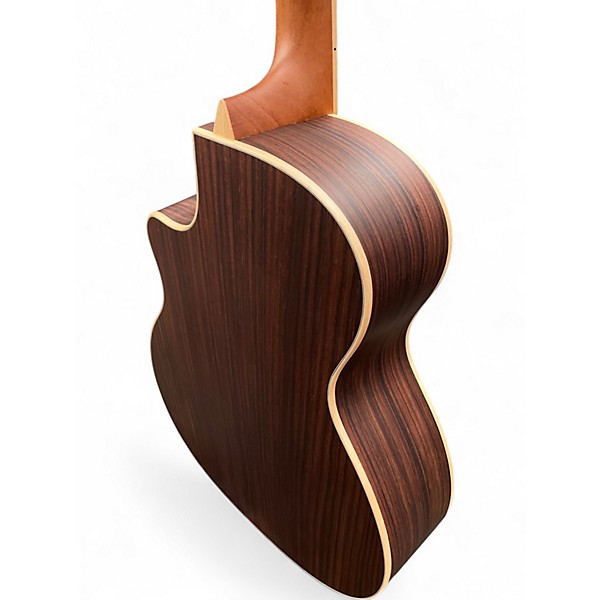 Used Larrivee OMV-03-RW Natural Acoustic Electric Guitar