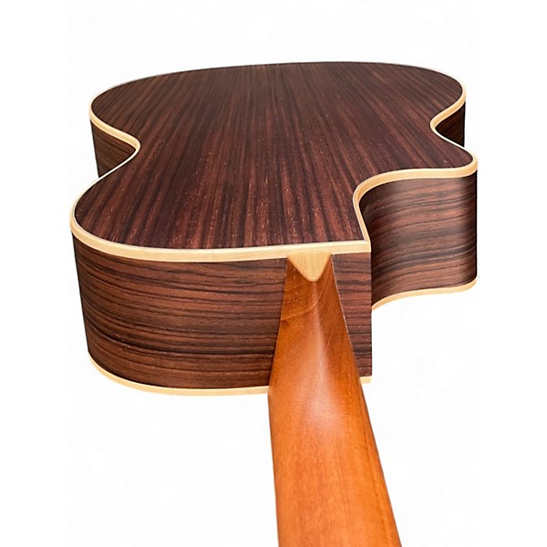 Used Larrivee OMV-03-RW Natural Acoustic Electric Guitar