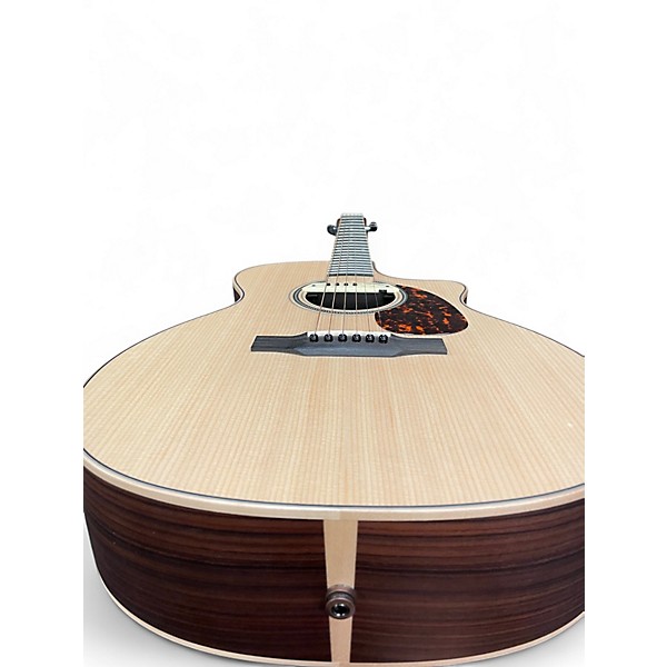 Used Larrivee OMV-03-RW Natural Acoustic Electric Guitar