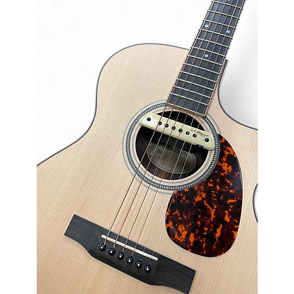 Used Larrivee OMV-03-RW Natural Acoustic Electric Guitar